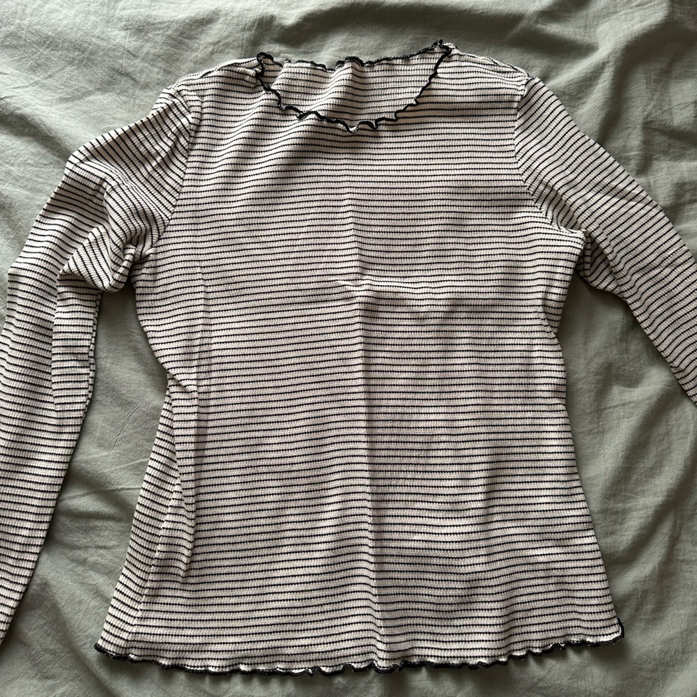 DAZY Striped Long Sleeve Top | Shirt | Top